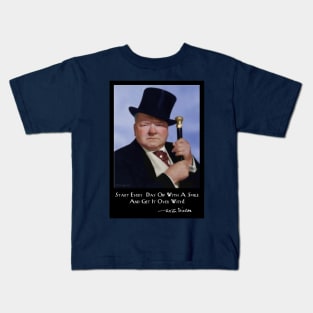 W. C. Fields Kids T-Shirt